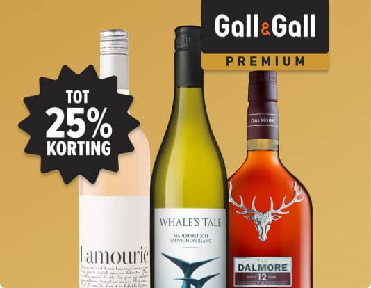 Premium deals tot 25% korting. Speciaal afgeprijsd voor gall & gall premium